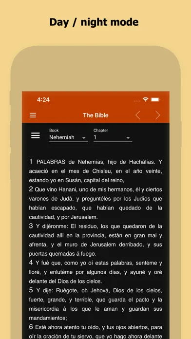 English Spanish Bible Ekran Görüntüleri