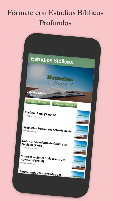 Скриншоты Estudios Bíblicos Profundos