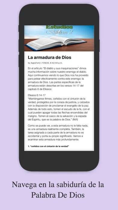 Скриншоты Estudios Bíblicos Profundos
