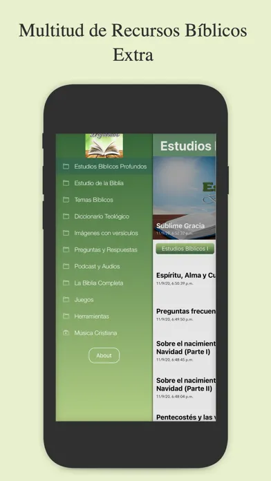 Скриншоты Estudios Bíblicos Profundos