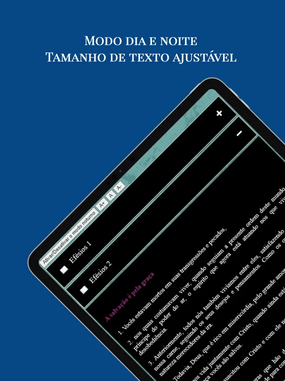 ภาพหน้าจอของ Estudos Bíblicos Evangélicos iPad 