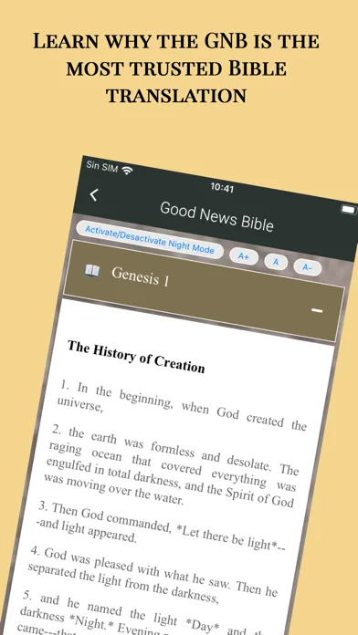 Скриншоты Good News Bible GNB