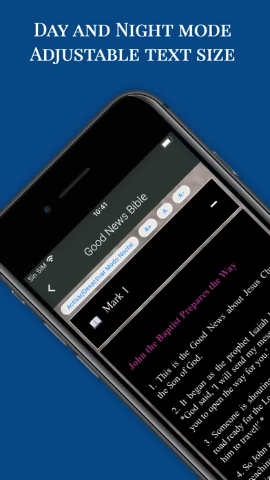 Скриншоты Good News Bible GNB