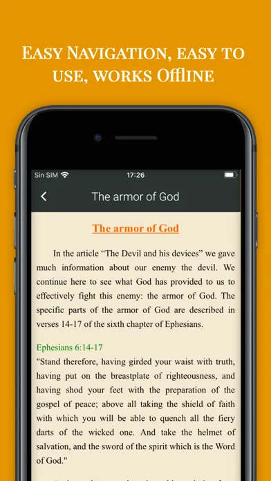 Capturas de pantalla de NIV Bible Offline in English