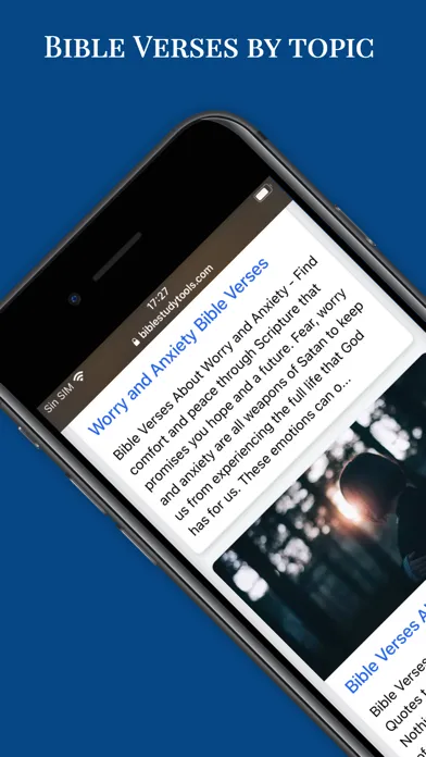 Capturas de pantalla de NIV Bible Offline in English