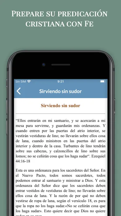 Predicas y Enseñanzas Bíblicas Screenshots
