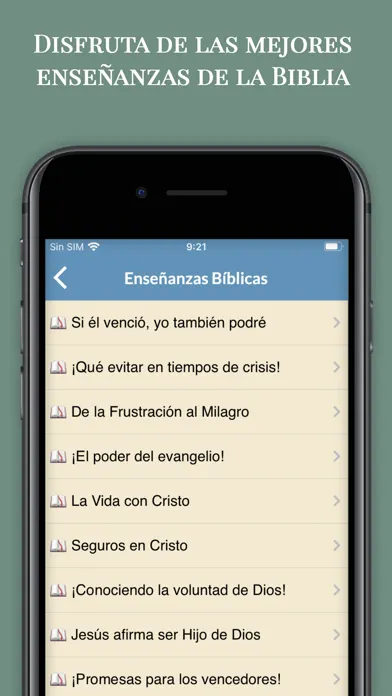 Predicas y Enseñanzas Bíblicas Screenshots