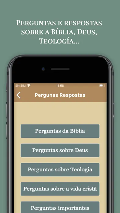 Temas Bíblicos para Pregar应用截图