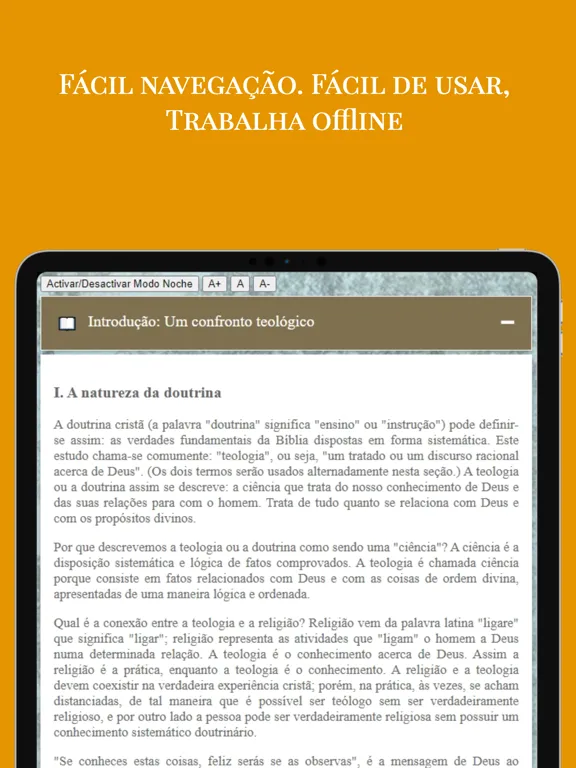 Teologia Bíblica e Sistemática iPad  स्क्रीनशॉट