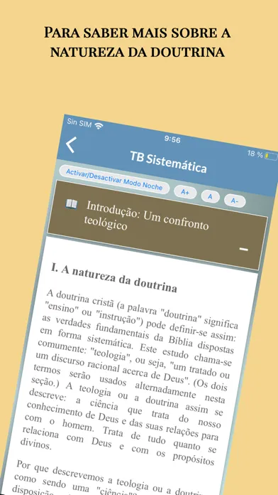 Teologia Bíblica e Sistemática स्क्रीनशॉट