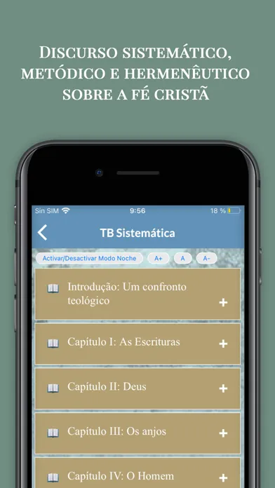 Teologia Bíblica e Sistemática स्क्रीनशॉट