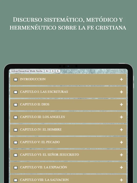 Zrzuty ekranu Teología Bíblica Sistemática iPad 