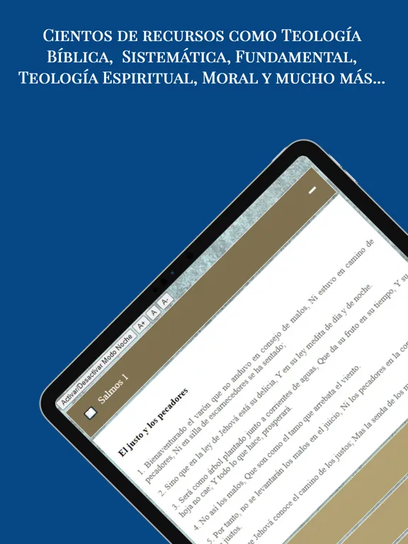 Zrzuty ekranu Teología Bíblica Sistemática iPad 
