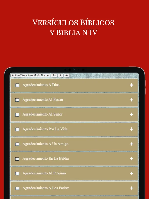 Versículos Bíblicos iPad  स्क्रीनशॉट
