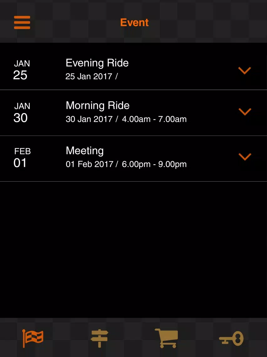 Riders App iPad  स्क्रीनशॉट