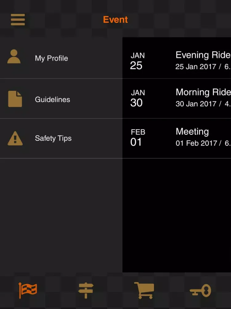 Riders App iPad 应用截图