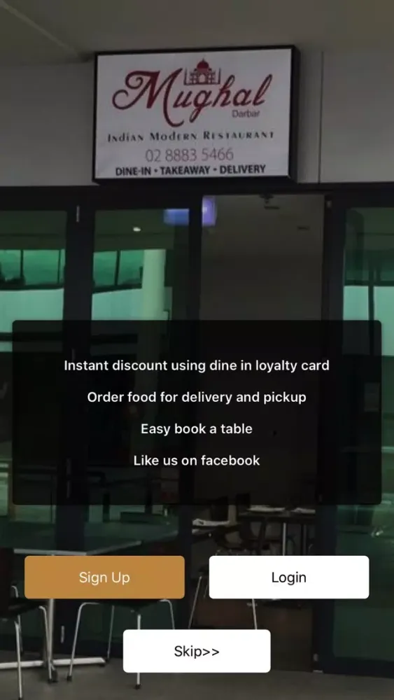 Mughal Darbar Indian Cuisine应用截图