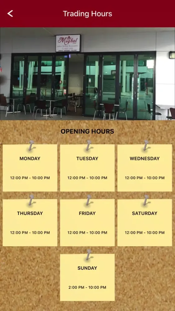 Mughal Darbar Indian Cuisine应用截图
