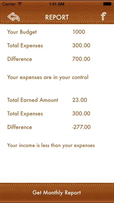 Tangkapan skrin iCount Expenses
