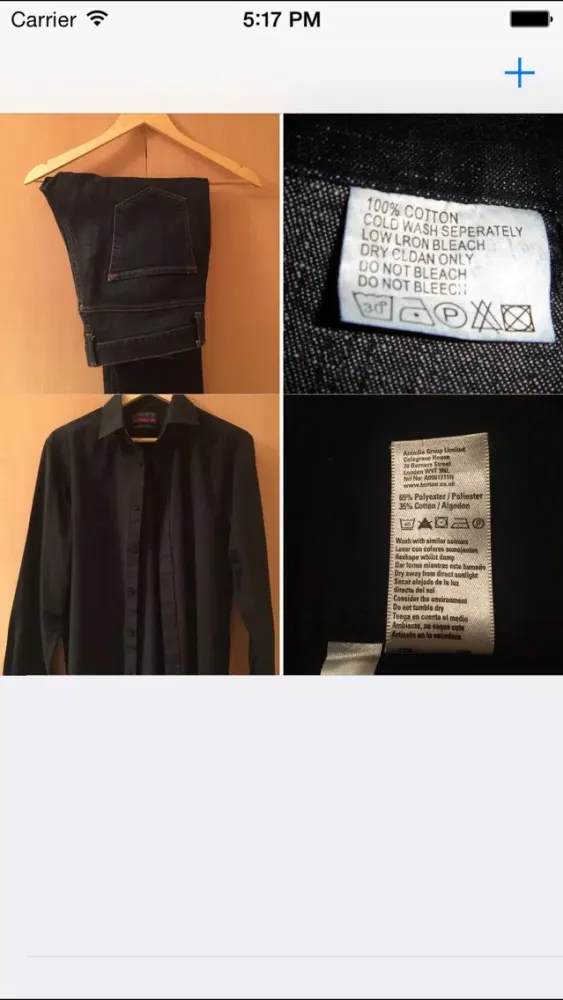 Capturas de pantalla de Clothing Labels