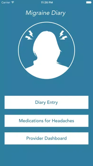 Migraine Diary स्क्रीनशॉट