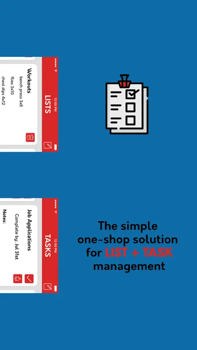 Jot: The Simple List and Task Manager Screenshots