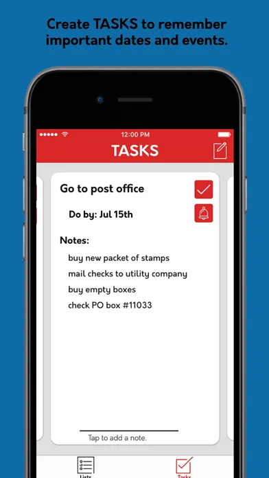 Jot: The Simple List and Task Manager Screenshots
