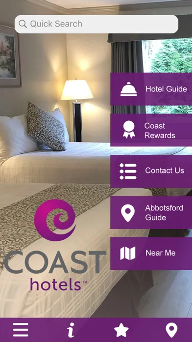 Tangkapan skrin Coast Abbotsford Hotel