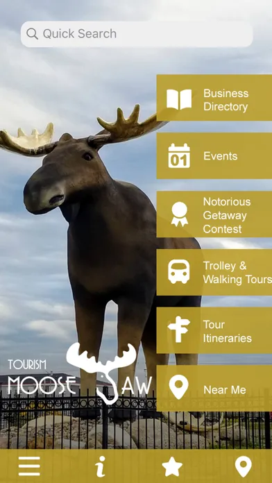 Captures d'écran de Tourism Moose Jaw