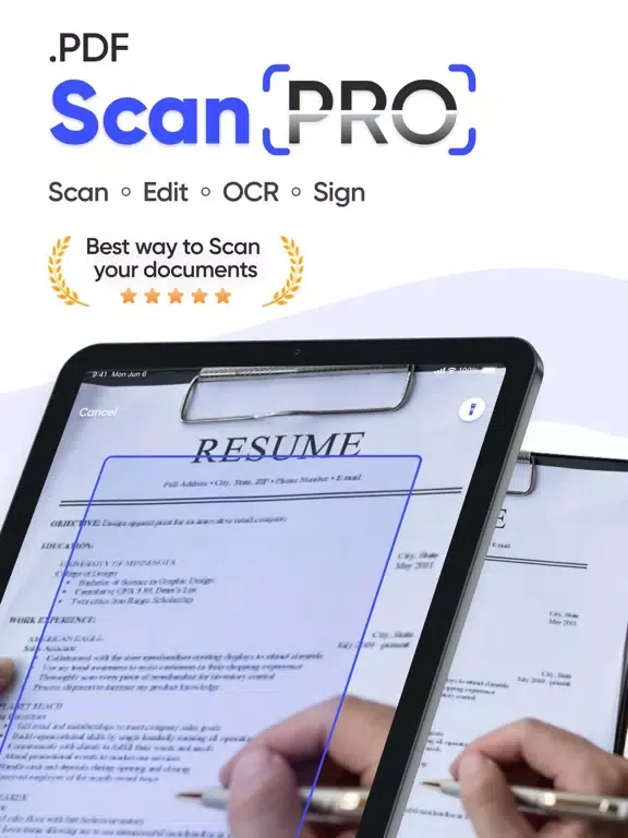 PDF Scanner: Filler & Reader iPad  Screenshots