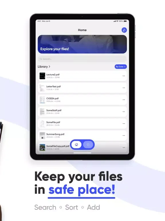 PDF Scanner: Filler & Reader iPad  Screenshots