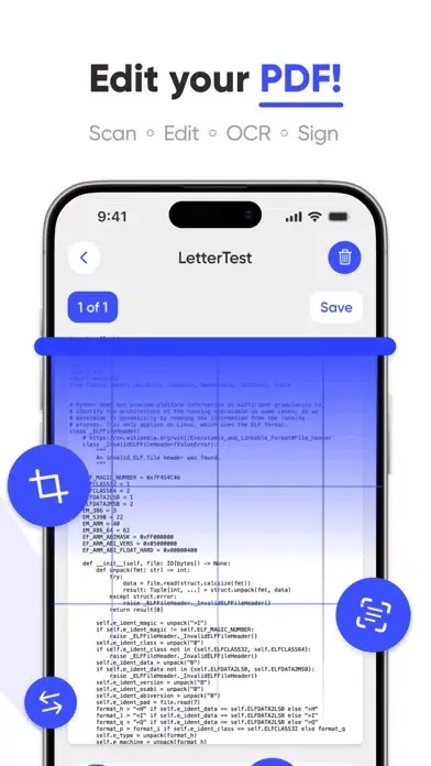 PDF Scanner: Filler & Reader Screenshots