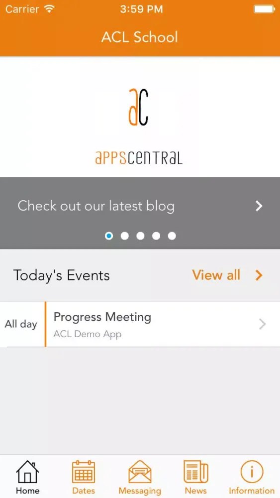 ACL School سکرین شاٹس