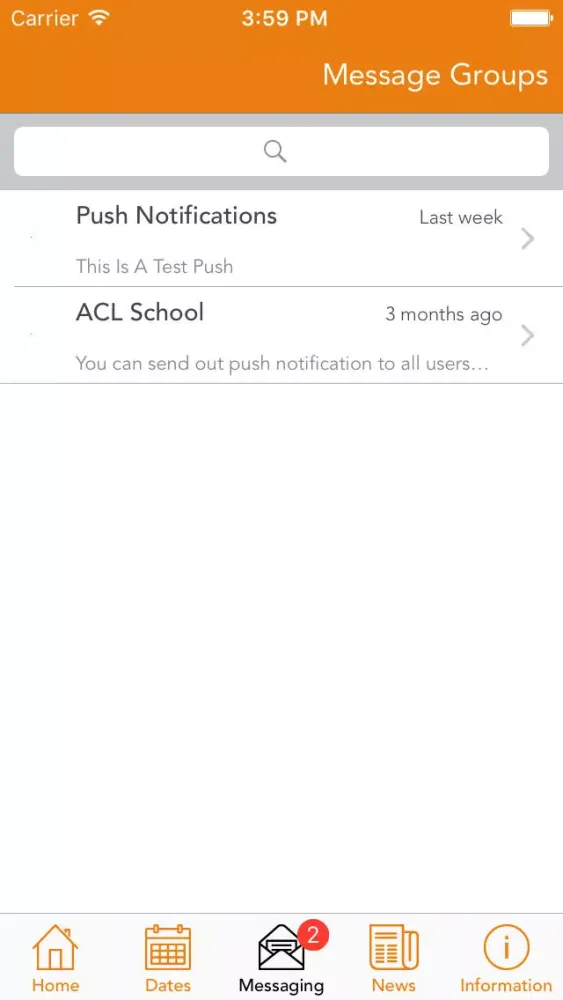 ACL School سکرین شاٹس