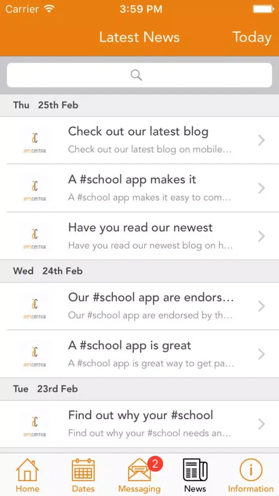 ACL School سکرین شاٹس