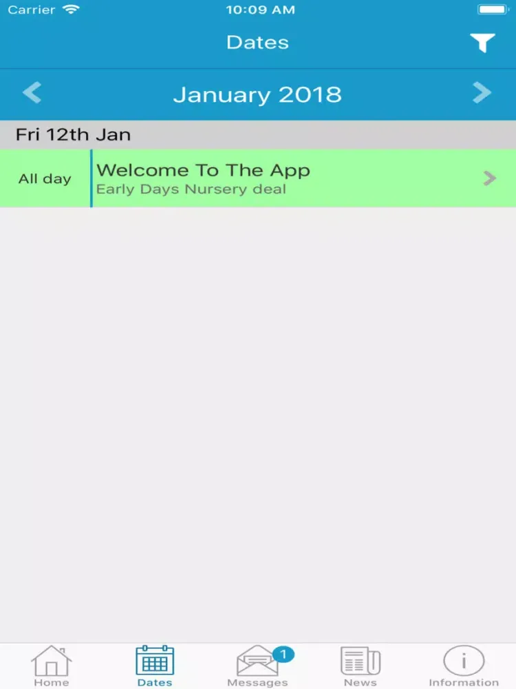 Day Nursery App iPad  স্ক্রিনশট