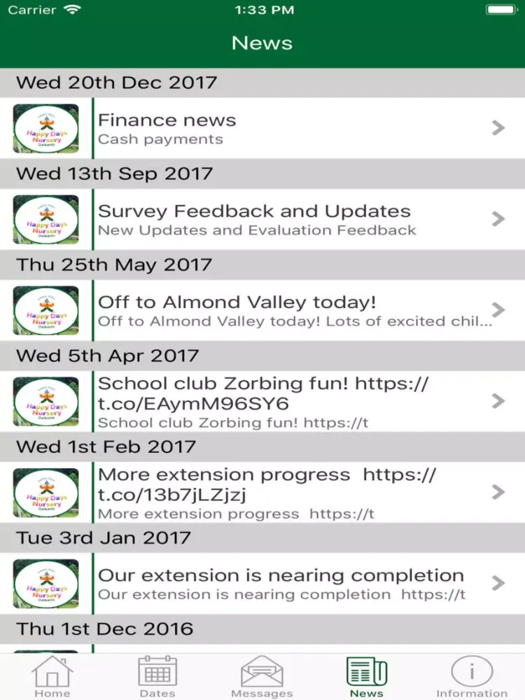 Screenshot di Happy Days - Dalkeith iPad 
