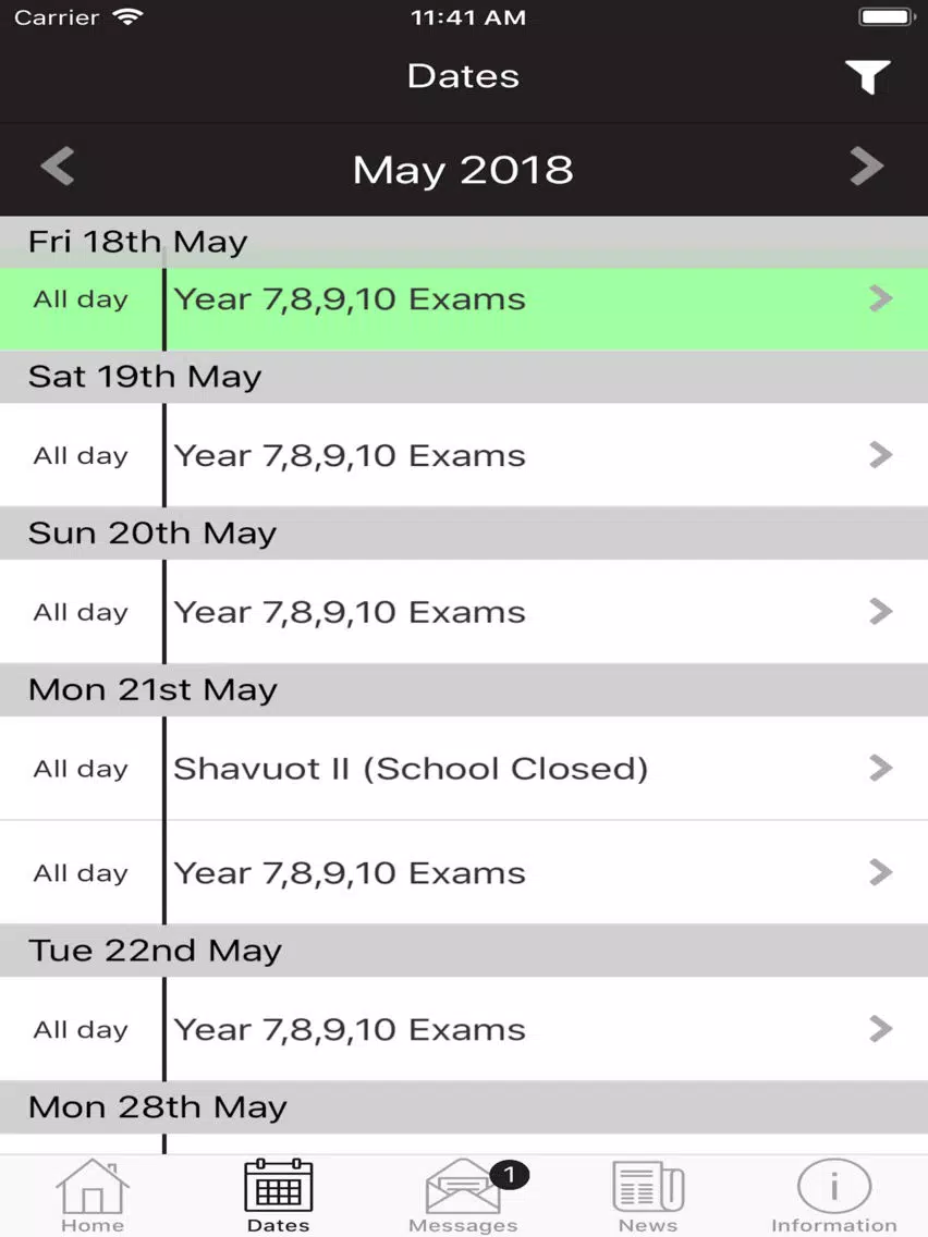 Leeds Jewish Free School iPad  スクリーンショット