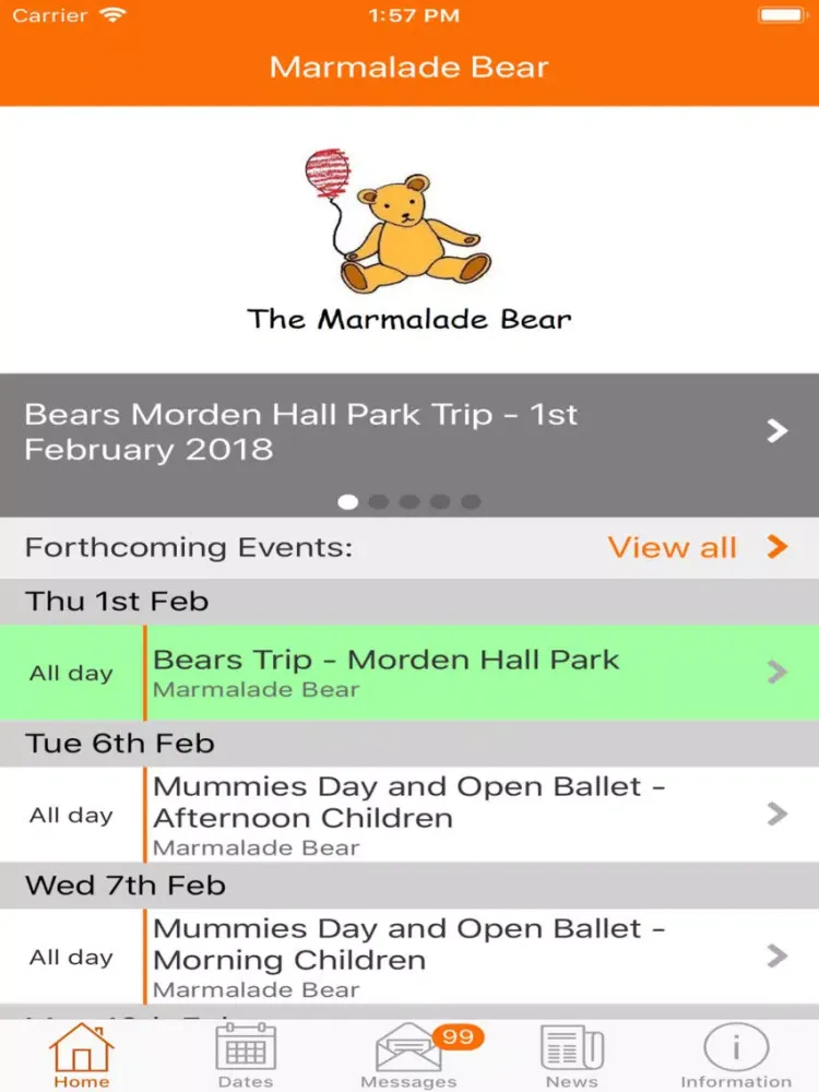 Marmalade Bear iPad  स्क्रीनशॉट