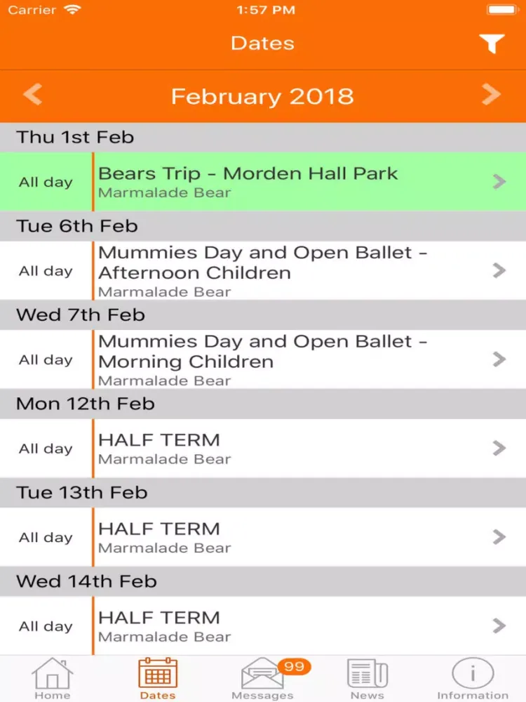 Marmalade Bear iPad  स्क्रीनशॉट