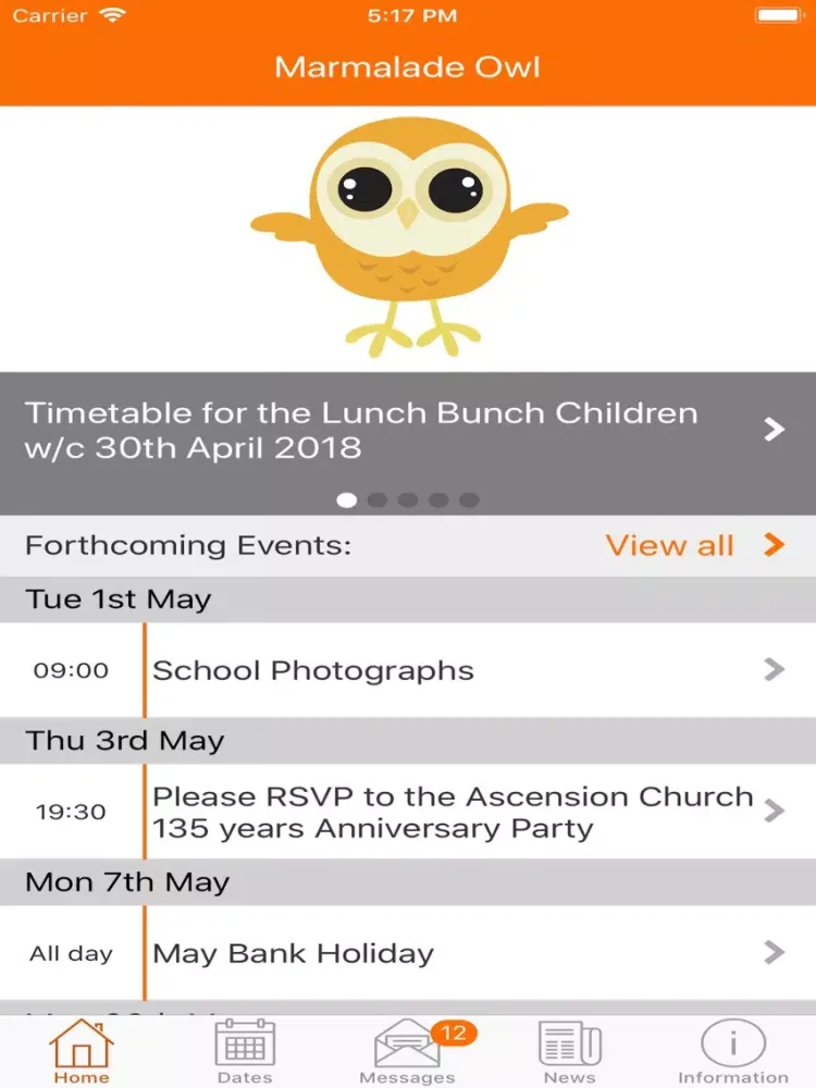 Marmalade Owl iPad 應用截圖