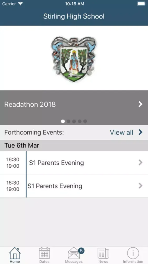Stirling High School Screenshots
