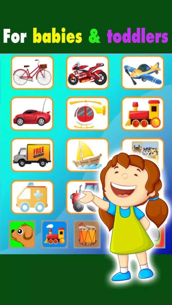 Animals puzzle cards games for kids应用截图