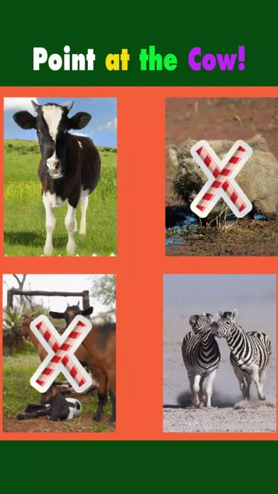 Animals puzzle cards games for kids应用截图