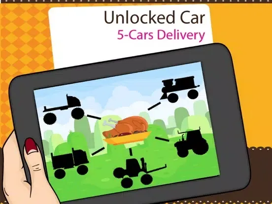 Chicken Delivery - Roast chicken serving truck simulator iPad  Screenshots