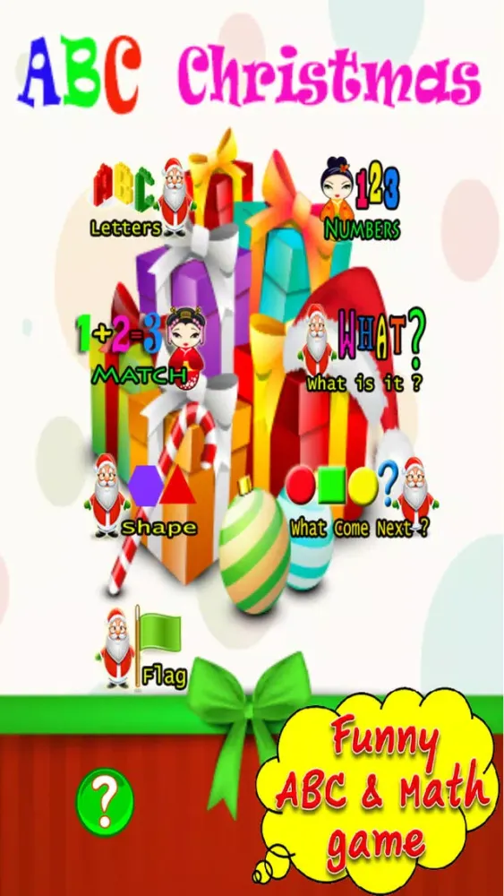 ABC Christmas Enjoyed - Nursery Talking Sound for Preschool Flashcards Game स्क्रीनशॉट