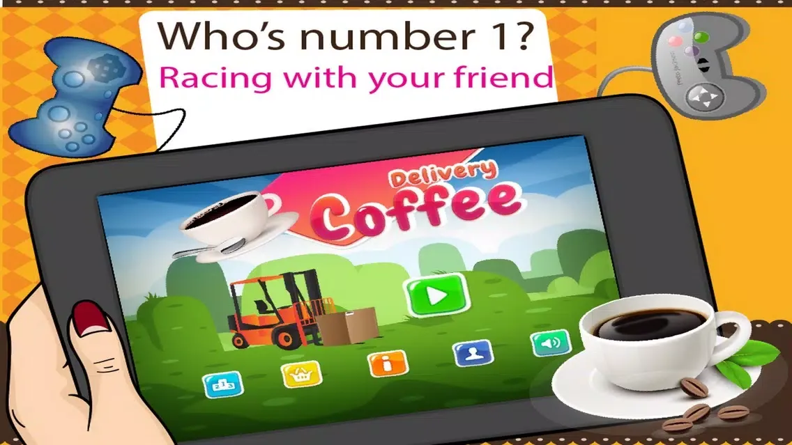 Capturas de tela do Coffee Delivery - Hot coffee serving by coffeehouse to home