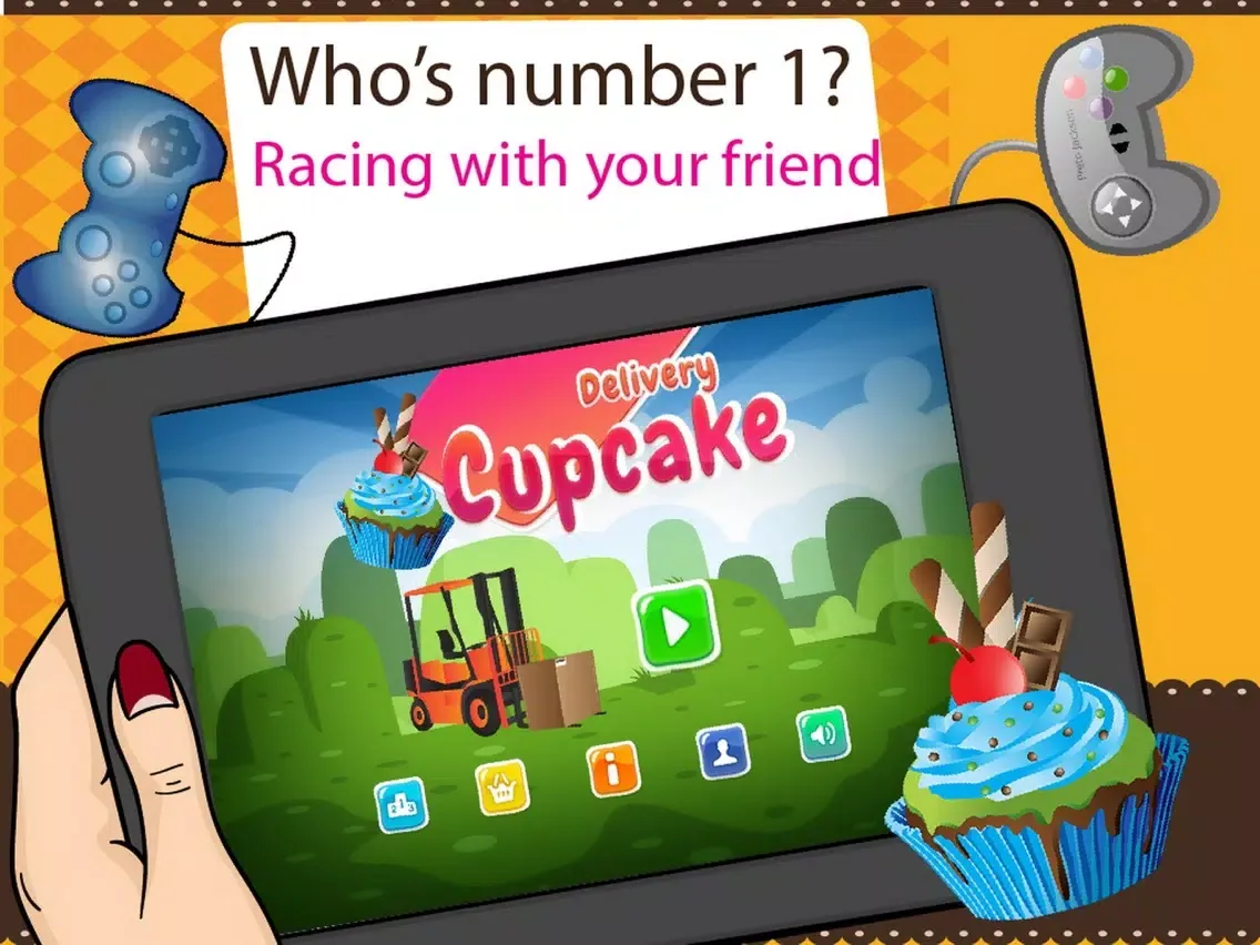 Cupcake Delivery - Serving delicious bakery bake to shop iPad  スクリーンショット