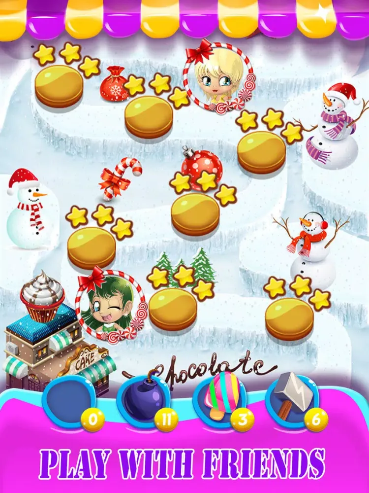 Donut dazzle jam - Fairy cakes for puzzle mania iPad  स्क्रीनशॉट