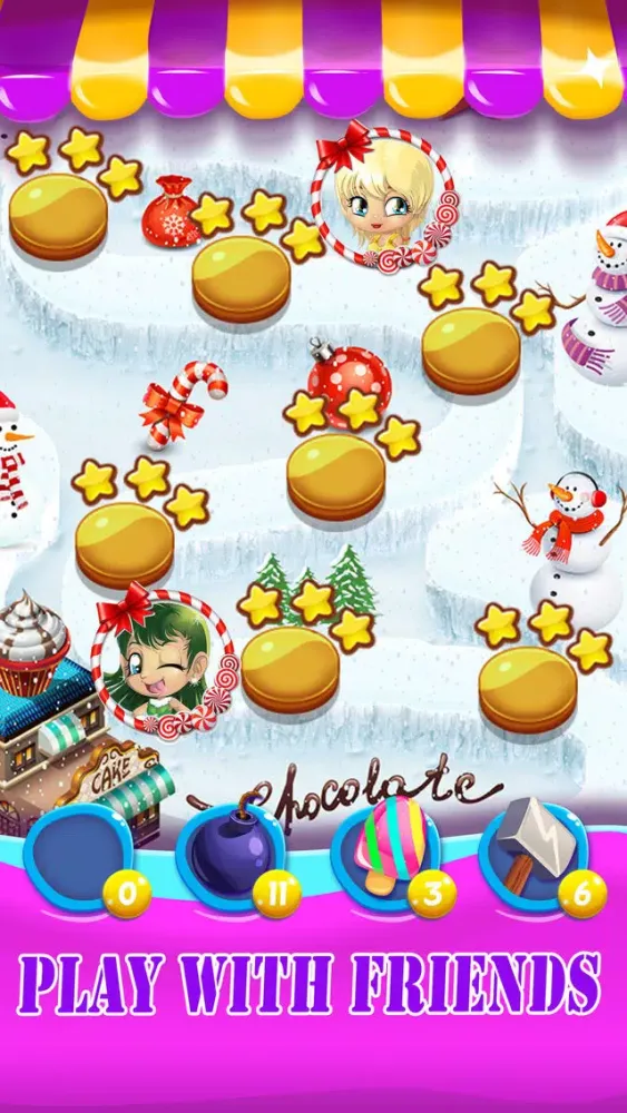 Donut dazzle jam - Fairy cakes for puzzle mania स्क्रीनशॉट